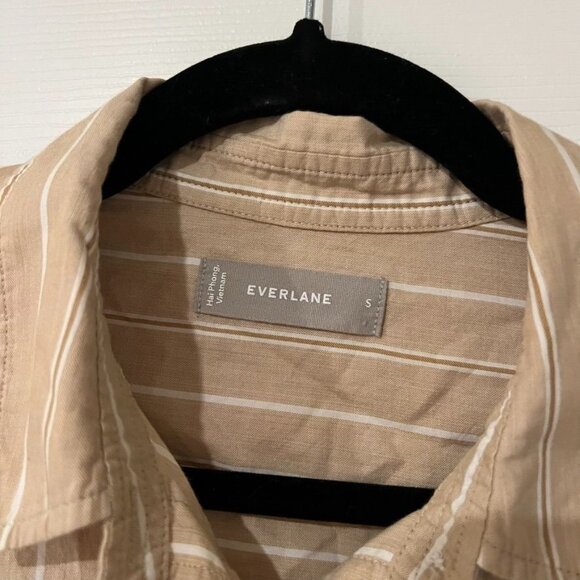 Everlane The Silky Cotton Way-Short Shirt Size Small - Picture 5 of 5